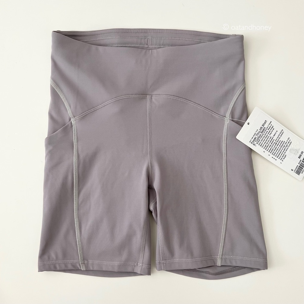 lululemon Power Thru High-Rise Short 6” Colour Seam